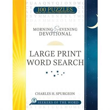 Morning and Evening Devotional Large Print Word Search