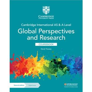 Cambridge International as & a Level Global Perspectives & Research Coursebook with Digital Access (2 Years)