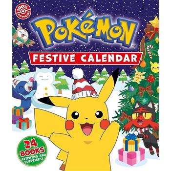 Pokemon: Festive Calendar: A Festive Collection of 24 Books- Activities and Surprises!