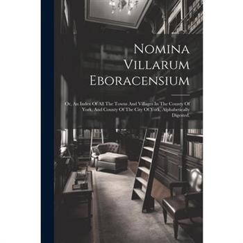 Nomina Villarum Eboracensium