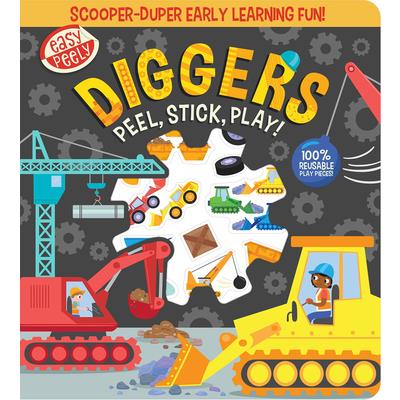 Easy Peely Diggers - Peel, Stick, Play! Easy Peely Diggers - Peel, Stick, Play!