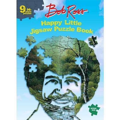 Bob Ross Happy Little Jigsaw Puzzle Book