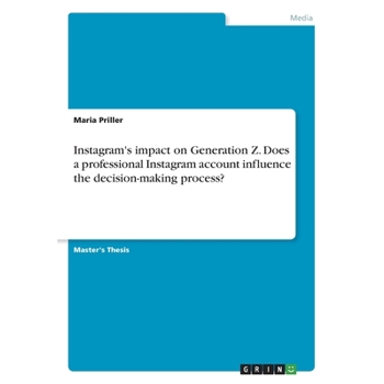 Instagram’s impact on Generation Z. Does a professional Instagram account influence the decision-making process? Instagram’s impact on Generation Z. Does a professional Instagram account influence the decision-making process?