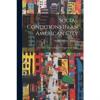 Social Conditions in an American City