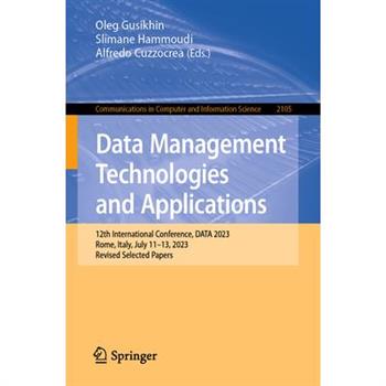 Data Management Technologies and Applications