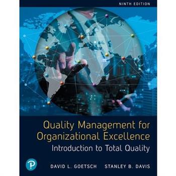 Quality Management for Organizational Excellence