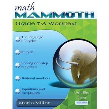 Math Mammoth Grade 7-A Worktext