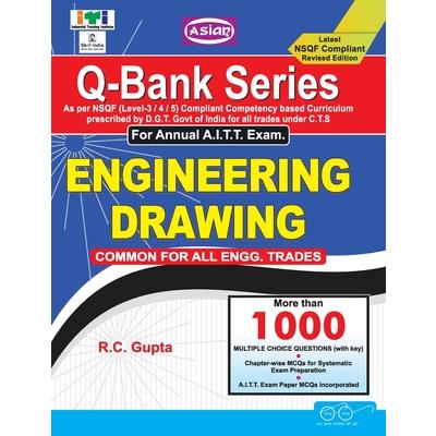 Q - Bank Engg. Drawing (Mcqs With Key)