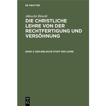 Der Biblische Stoff Der Lehre