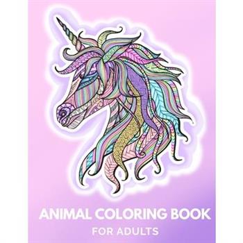 Animal Coloring Book for Adults