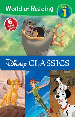 World of Reading Disney Classic Characters Level 1 Boxed Set