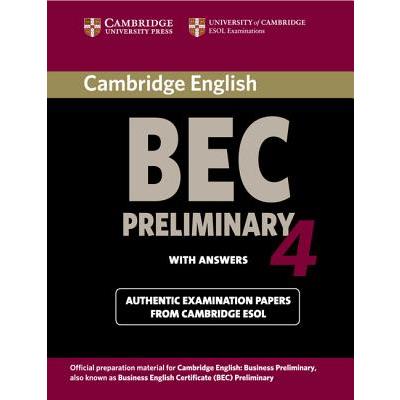 Cambridge Bec 4 Preliminary Student’s Book with Answers