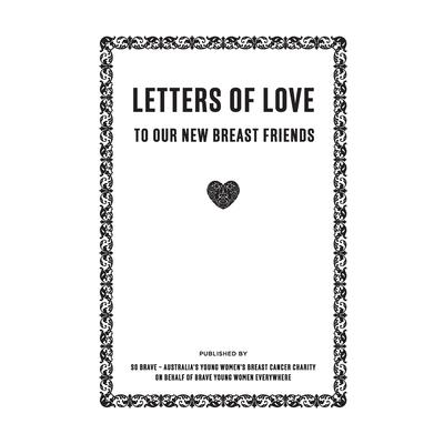 Letters of Love - to our new breast friends