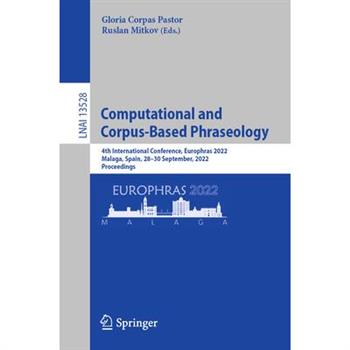 Computational and Corpus-Based Phraseology