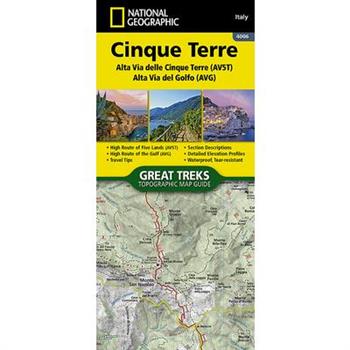 Cinque Terre High Path Av5t Map