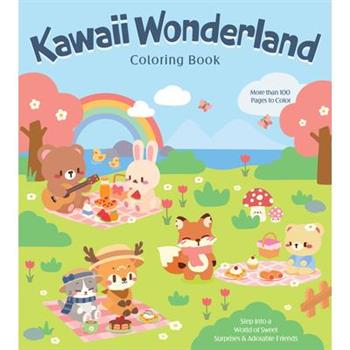 Kawaii Wonderland Coloring Book