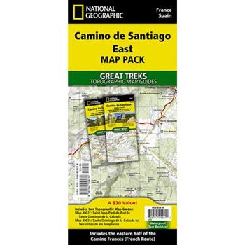 Camino de Santiago East Map [Map Pack Bundle] Map