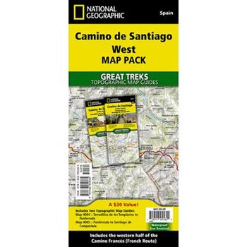 Camino de Santiago West Map [Map Pack Bunde] Map