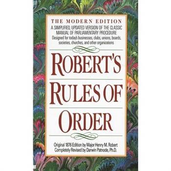 Robert’s Rules of Order