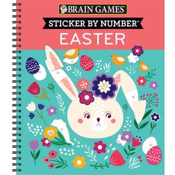 Brain Games - Sticker by Number: Easter