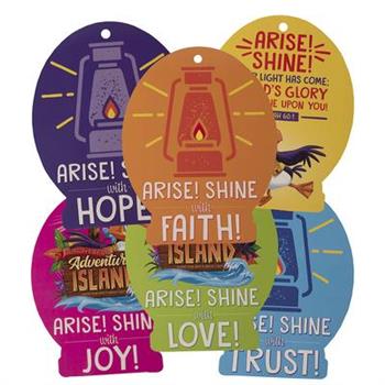 Vacation Bible School (Vbs) 2021 Discovery on Adventure Island Decorating Mobiles (Pkg of 6)