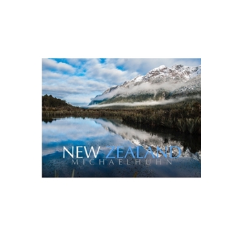 New Zealand Iconic landscape creative blank page journal Michael Huhn