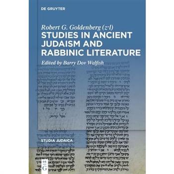 Studies in Ancient Judaism and Rabbinic Literature