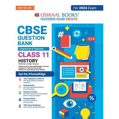 Oswaal CBSE Class 11 History Question Bank (2024 Exam)