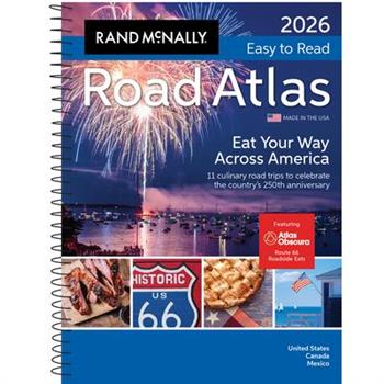 2026 Rand McNally Easy to Read Midsize Road Atlas