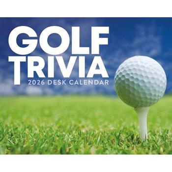 2026 Golf Trivia Box Calendar