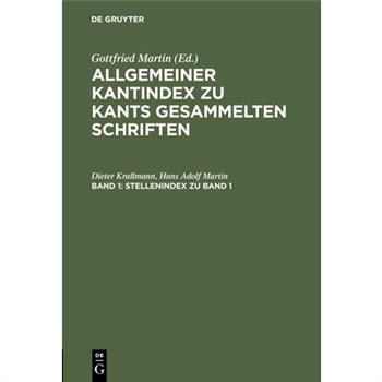 Stellenindex zu Band 1