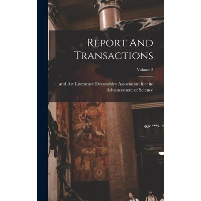 Report And Transactions; Volume 2