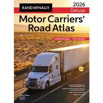 2026 Rand McNally Deluxe Motor Carriers Road Atlas
