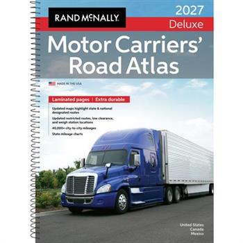 2026 Rand McNally Deluxe Motor Carriers Road Atlas