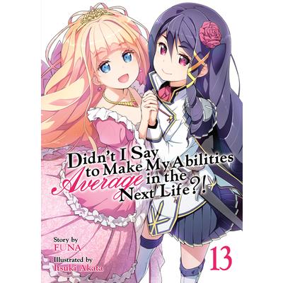 Didn’t I Say to Make My Abilities Average in the Next Life?! (Light Novel) Vol. 13