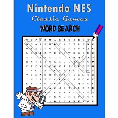 Nintendo NES Classic Games Word Search