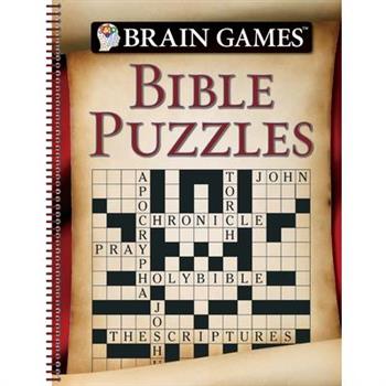 Brain Games - Bible Puzzles (96 Pages)