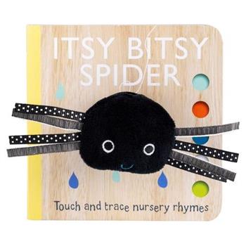 Touch and Trace Nursery Rhymes: Itsy Bitsy Spider Finger Puppet Book