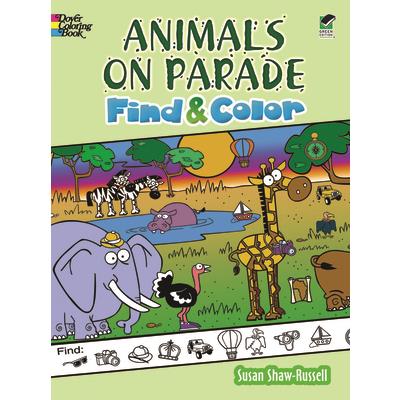 Animals on Parade Find and Color