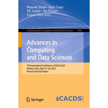 Advances in Computing and Data Sciences
