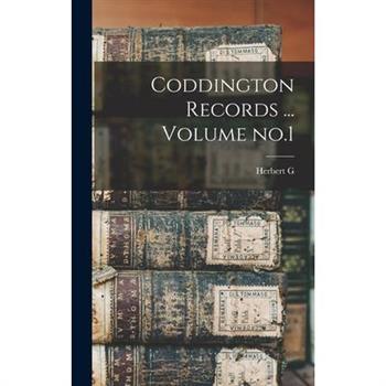 Coddington Records ... Volume no.1