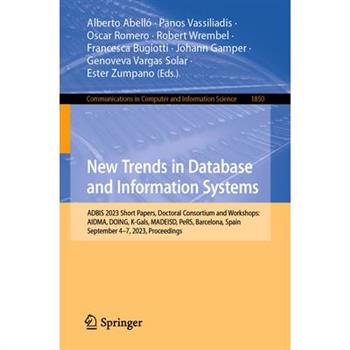 New Trends in Database and Information Systems
