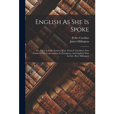 English As She Is Spoke