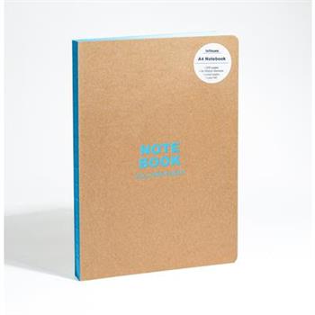 Kraft and Blue A4 Notebook