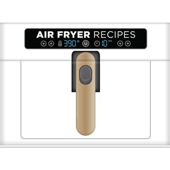 Air Fryer Recipes - Recipe Card Collection Tin - 72 Recipe Cards with Photos + 28 Blank Recipe Cards to Write Your Own Recipes + 5 Tabbed Section Dividers