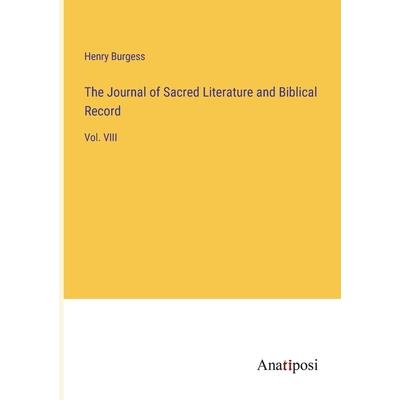 The Journal of Sacred Literature and Biblical Record