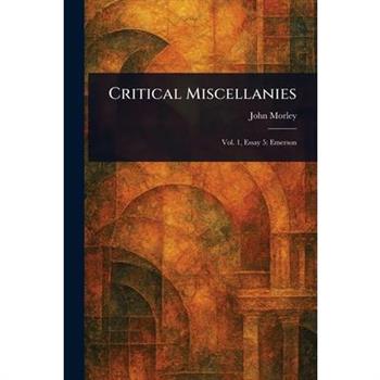 Critical Miscellanies