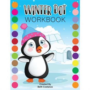 Dot Markers WINTER Activity Workbook for ages 2-5