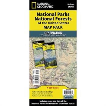 National Parks & National Forest of the Us [Map Pack Bundle]