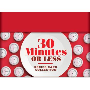 30 Minutes or Less Recipe Card Collection Tin